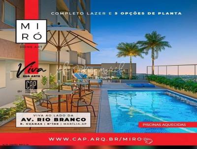 Lan�amentos para Venda, em Mar�lia, bairro Condom�nio Edif�cio Mir� Home Art