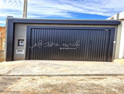 Casa para Venda, em Mar�lia, bairro Jardim Santa Antonieta, 2 dormit�rios, 2 banheiros, 1 su�te, 2 vagas