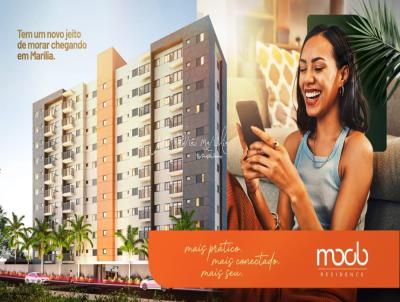 Empreendimento para Venda, em Mar�lia, bairro Condom�nio Edif�cio MOOB Residence, 2 dormit�rios, 1 banheiro