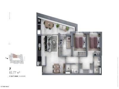 Apartamento para Venda, em Mar�lia, bairro Condom�nio Edif�cio Skyline, 3 dormit�rios, 2 banheiros, 1 su�te, 2 vagas